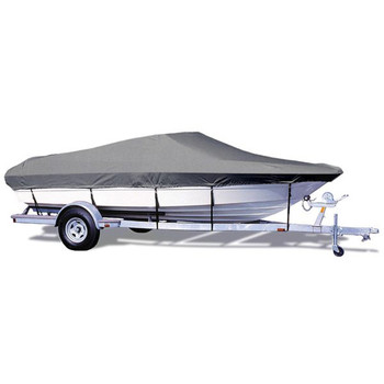Taylor Made V-Hull Runabout I/O Semi-Custom Boat Cover (Gray) 20'5" - 21'4" x 102"W Taylor Made V-Hull Runabout I/O Semi-Custom Boat Cover (Gray) 20'5" - 21'4" x 102"W