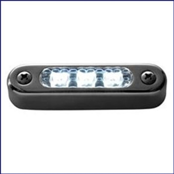 Attwood 3" LED Transom Light Oval Horizontal Mount 6343SS1 Attwood 3" LED Transom Light Oval Horizontal Mount 6343SS1