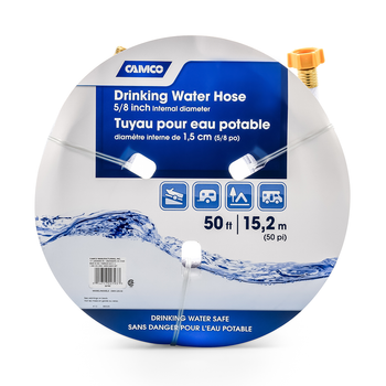 Camco TastePURE Drinking Water Hose 5/8" 22783 22793 22803 Camco TastePURE Drinking Water Hose 5/8" 22783 22793 22803
