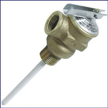 Camco Temperature and Pressure Relief Valves with 4" Probe Camco Temperature and Pressure Relief Valves with 4" Probe