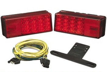 3" x 8" LED Low Profile Trailer Light Kit 3" x 8" LED Low Profile Trailer Light Kit