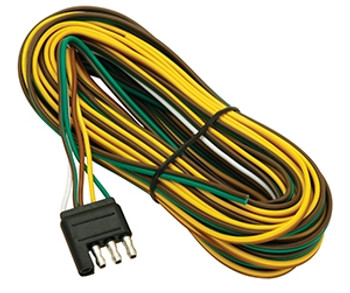 Cequent 707261 4 Way Flat Connector 25' Trailer End, Wishbone harness 3' Ground Cequent 707261 4 Way Flat Connector 25' Trailer End, Wishbone harness 3' Ground