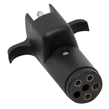 Cequent 707281 6-Way Round Pin to 4 Way Flat Adapter Cequent 707281 6-Way Round Pin to 4 Way Flat Adapter
