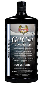 Presta Products Gel Coat Compound 8 oz. or 32 oz. Presta Products Gel Coat Compound 8 oz. or 32 oz.