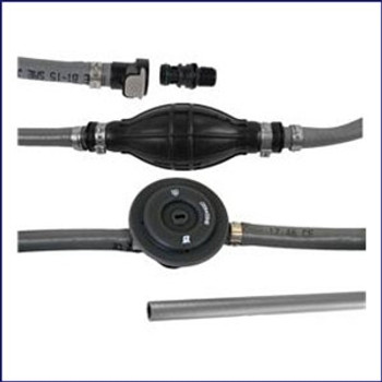 Attwood 3/8" Universal Fuel Line with Sprayless Tank End 93806UUSD7 Attwood 3/8" Universal Fuel Line with Sprayless Tank End 93806UUSD7