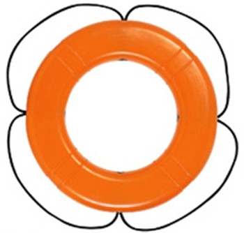 Taylor Made 30" Polyethylene SOLAS Ring Buoy 571 Taylor Made 30" Polyethylene SOLAS Ring Buoy 571