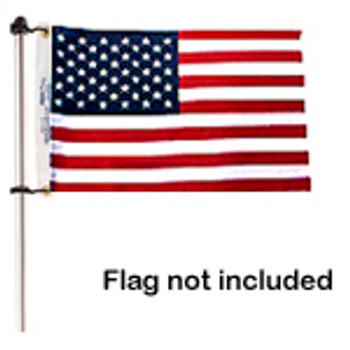 Taylor Made 3/4" Aluminum" Flag Pole with Charlevoix® Clips 915 916 Taylor Made 3/4" Aluminum" Flag Pole with Charlevoix® Clips 915 916