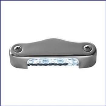 Attwood 6344SS1 3 inch LED Transom Light Oval Vert. Attwood 6344SS1 3 inch LED Transom Light Oval Vert.