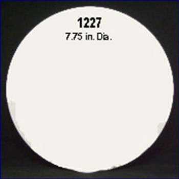 Plasform 1227 7.75 in. Cover Plate - White Plasform 1227 7.75 in. Cover Plate - White