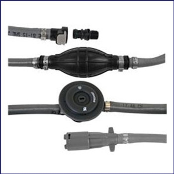 Attwood 3/8" x 6' Mercury Fuel Line Assembly with Fuel Demand Valve 93806AUSD7 Attwood 3/8" x 6' Mercury Fuel Line Assembly with Fuel Demand Valve 93806AUSD7