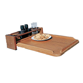 Whitecap Removable Teak Cockpit Table/4-Drink Holder Whitecap Removable Teak Cockpit Table/4-Drink Holder