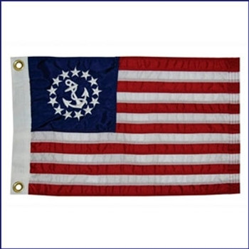 Taylor Made Deluxe Sewn Flags - U.S. Yacht Ensign 8118 8124 8130 8136 Taylor Made Deluxe Sewn Flags - U.S. Yacht Ensign 8118 8124 8130 8136