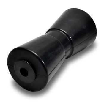 Caliber 8" Black Rubber Keel Rollers 25108 Caliber 8" Black Rubber Keel Rollers 25108