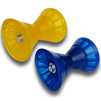 Caliber Yellow PVC 4" (V-Type) Bow Roller Assembly 23242 Caliber Yellow PVC 4" (V-Type) Bow Roller Assembly 23242
