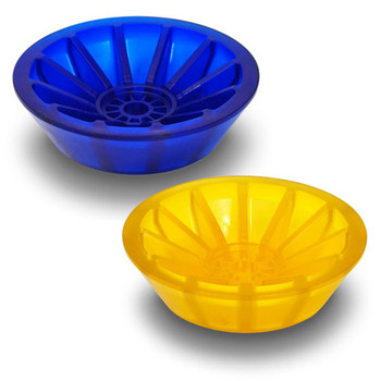 Caliber Yellow PVC 4" End Bell 27240 Caliber Yellow PVC 4" End Bell 27240