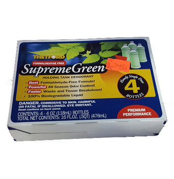 Thetford 36665 SupremeGreen 4 - 4 oz. bottles Thetford 36665 SupremeGreen 4 - 4 oz. bottles