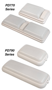 Progressive Dynamics® 12-Volt LED Ceiling Lights PD771WWLEDV PD772WWLEDV PD791WWLEDV PD792WWLEDV Progressive Dynamics® 12-Volt LED Ceiling Lights PD771WWLEDV PD772WWLEDV PD791WWLEDV PD792WWLEDV