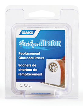 Camco Fridge Airator Replacement Charcoal Packs 42093 Camco Fridge Airator Replacement Charcoal Packs 42093