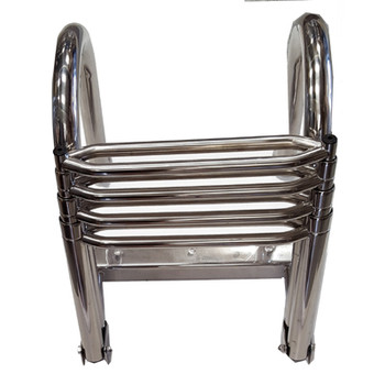 Wolfs 3-Step or 4-Step Stainless Steel Folding Ladder WO-LD-3STEP WO-LD-4STEP Wolfs 3-Step or 4-Step Stainless Steel Folding Ladder WO-LD-3STEP WO-LD-4STEP