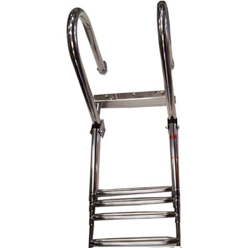 Wolfs 3-Step or 4-Step Stainless Steel Folding Ladder WO-LD-3STEP WO-LD-4STEP Wolfs 3-Step or 4-Step Stainless Steel Folding Ladder WO-LD-3STEP WO-LD-4STEP