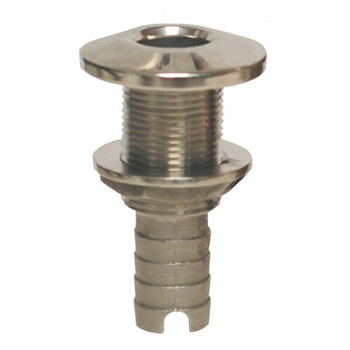 Groco Stainless Thru Hull Fitting (3/4" to 3/4") or (3/4" to 5/8") Hose HTH-625-S HTH-750-S Groco Stainless Thru Hull Fitting (3/4" to 3/4") or (3/4" to 5/8") Hose HTH-625-S HTH-750-S