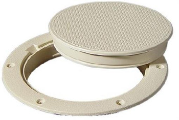 Tempress 8" Ivory Snap-in Deck Plate 04626 Tempress 8" Ivory Snap-in Deck Plate 04626