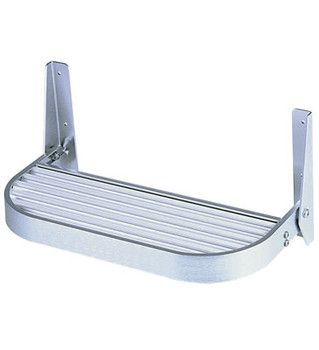 Garelick Rounded White Vinyl Footrest 27316-01 Garelick Rounded White Vinyl Footrest 27316-01
