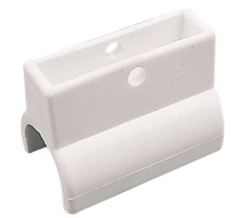 Sea Dog White Nylon Rail Mount Bow Socket Sea Dog White Nylon Rail Mount Bow Socket
