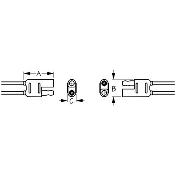 Sea Dog Pig-Tail Polarized Electrical Connector 2-Wire - Plug & Socket 426880-1 Sea Dog Pig-Tail Polarized Electrical Connector 2-Wire - Plug & Socket 426880-1