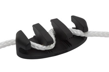 Sea Dog Black Nylon Zig Zag Cleat 043540-1 Sea Dog Black Nylon Zig Zag Cleat 043540-1