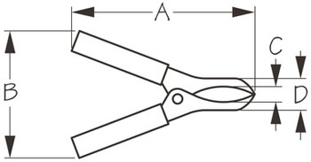 Sea Dog Battery Clips Sea Dog Battery Clips