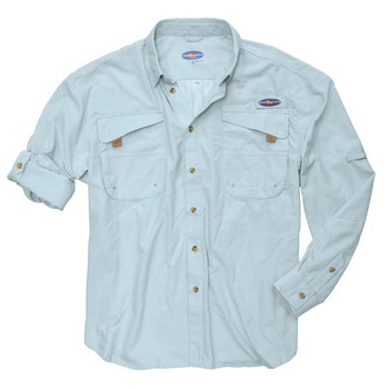 Rugged Shark® Men's Bull Shark Shirt (Skyblue, Long Sleeve) 5101005 Rugged Shark® Men's Bull Shark Shirt (Skyblue, Long Sleeve) 5101005