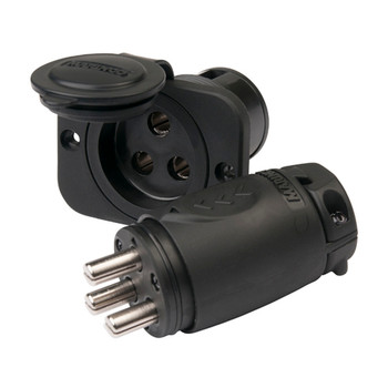 Marinco Trolling Motor Plug & Receptacle 12VCPS3 Marinco Trolling Motor Plug & Receptacle 12VCPS3