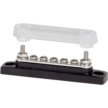 Blue Sea Systems Common 100A Mini BusBar - 5 Gang with Cover 2314 Blue Sea Systems Common 100A Mini BusBar - 5 Gang with Cover 2314