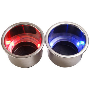 Sea Dog LED Flush Mount Combo Drink Holder w/Drain Fitting 588071 588074 Sea Dog LED Flush Mount Combo Drink Holder w/Drain Fitting 588071 588074