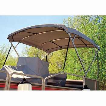 Taylor Made Deluxe Pontoon Bimini 96"W x 56"H x 8'L FRAME ONLY 601325 Taylor Made Deluxe Pontoon Bimini 96"W x 56"H x 8'L FRAME ONLY 601325