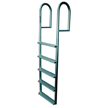JIF Marine Stationary Aluminum Dock Ladder - Wide Steps DJV4-W DJV5-W JIF Marine Stationary Aluminum Dock Ladder - Wide Steps DJV4-W DJV5-W