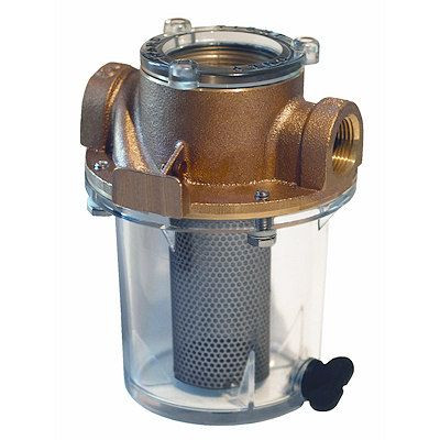 Groco Raw Water Strainer with 340 SS Basket 3/4" Short ARG755S