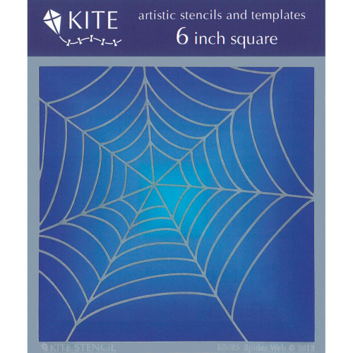 Spider Web 6 x 6 Stencil