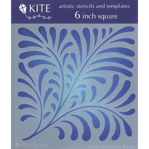 Nouveu Fern 6 x 6 Stencil