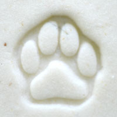 Dog Paw Print Outline Stamp