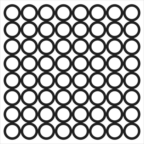 Crafter's Workshop Balzer Bits Mask 4"X4" Tiny Ring Bits