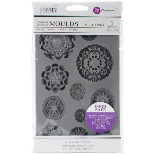 Medallions - Iron Orchid Designs Vintage Art Decor Mould