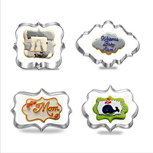 Plaque Sign Cutters 4 pc set