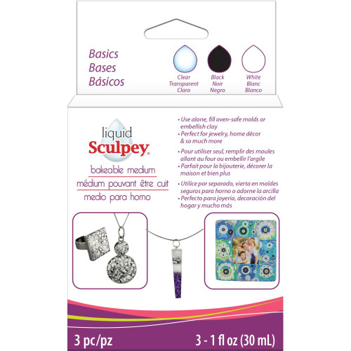 Sculpey Liquid Basics 3/Pkg
