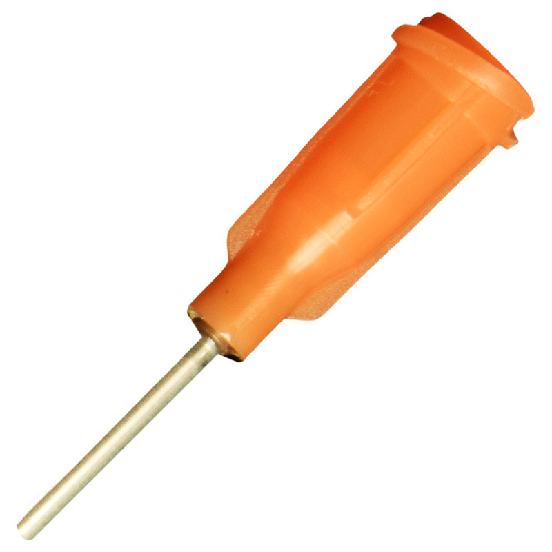Blunt Tip Dispensing Fill Needles 15ga x 0.5" Orange