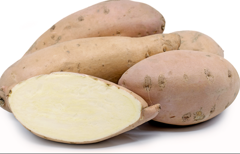 Slavo’s Garlic Sweet Potatoes