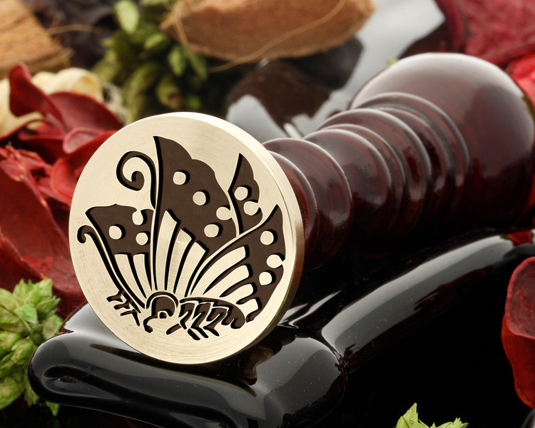 Japanese Butterfly Wax Seal