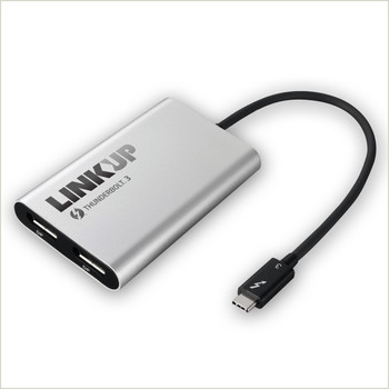 LINKUP Thunderbolt 3 to Dual 4K DP adapter for Mac and Windows LINKUP Thunderbolt 3 to Dual 4K DP adapter for Mac and Windows