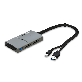 LINKUP 5-in-1 Hub - 4K HDMI, USB-A 3.0, SD, Micro SD (TF), CompactFlash, SATA Hard Drive Adapter Port Extension - Compatible with Surface Pro MacBook LINKUP 5-in-1 Hub - 4K HDMI, USB-A 3.0, SD, Micro SD (TF), CompactFlash, SATA Hard Drive Adapter Port Extension - Compatible with Surface Pro MacBook
